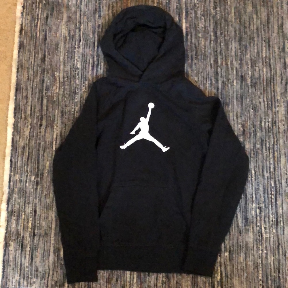 Air Jordan youth black hoodie